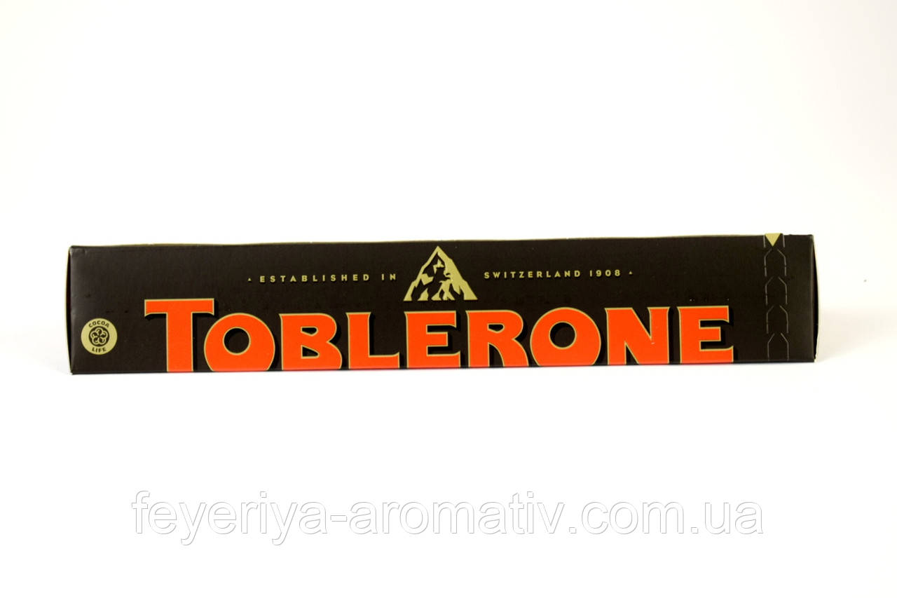Чорний шоколад з медом та мигдальною нугою Toblerone 100g (Швейцарія), фото 1