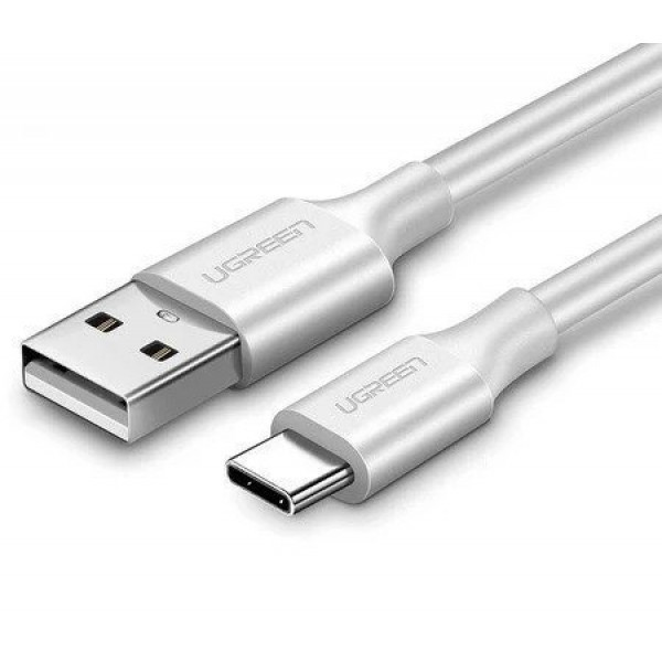 Кабель Ugreen US287 USB - Type-C Cable 1м White (60121)