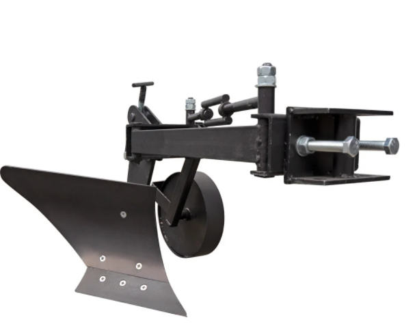 ПЛУГ ДЛЯ МОТОБЛОКА ZIRKA-61 (ОПОРНЕ КОЛЕСО, ДОВГА РАМА), фото 1