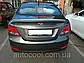 Спойлер багажника (сабля, лип спойлер) Hyundai Accent/Solaris 2014+ г. Хюндай Акцент, фото 4
