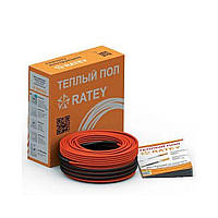 Нагрівальний кабель Ratey RD1, 4.6-5.8 кв.м / 820Вт (одножильний)