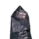 Спальний мішок теплий, наповнювач синтепон, тактичний спальник, фото 4