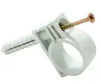 Обойма для труб 50мм з ударним шурупом