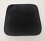 Накидка на сидіння автомобіля | натуральна овеча вовна чорна 38×38 см | універсальний чохол для авто, дому та офісу, фото 5