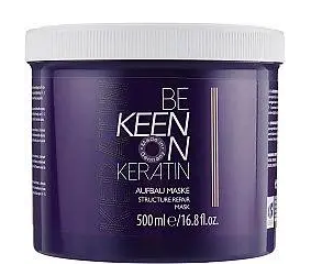 Маска для волосся Keen Keratin Aufbau Mask відновлювальна маска з кератином 500 мл, фото 1