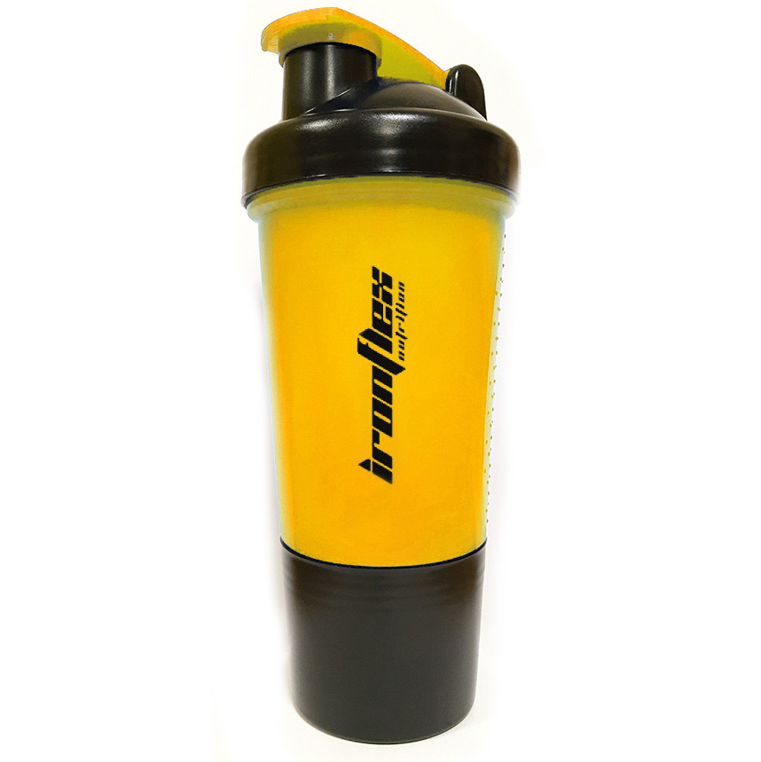 Шейкер IronFlex Premium Shaker 500 мл RED Yellow