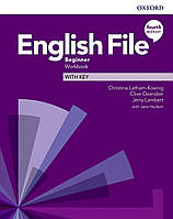 Англійська мова. English File 4th Edition Beginner: Workbook with Key