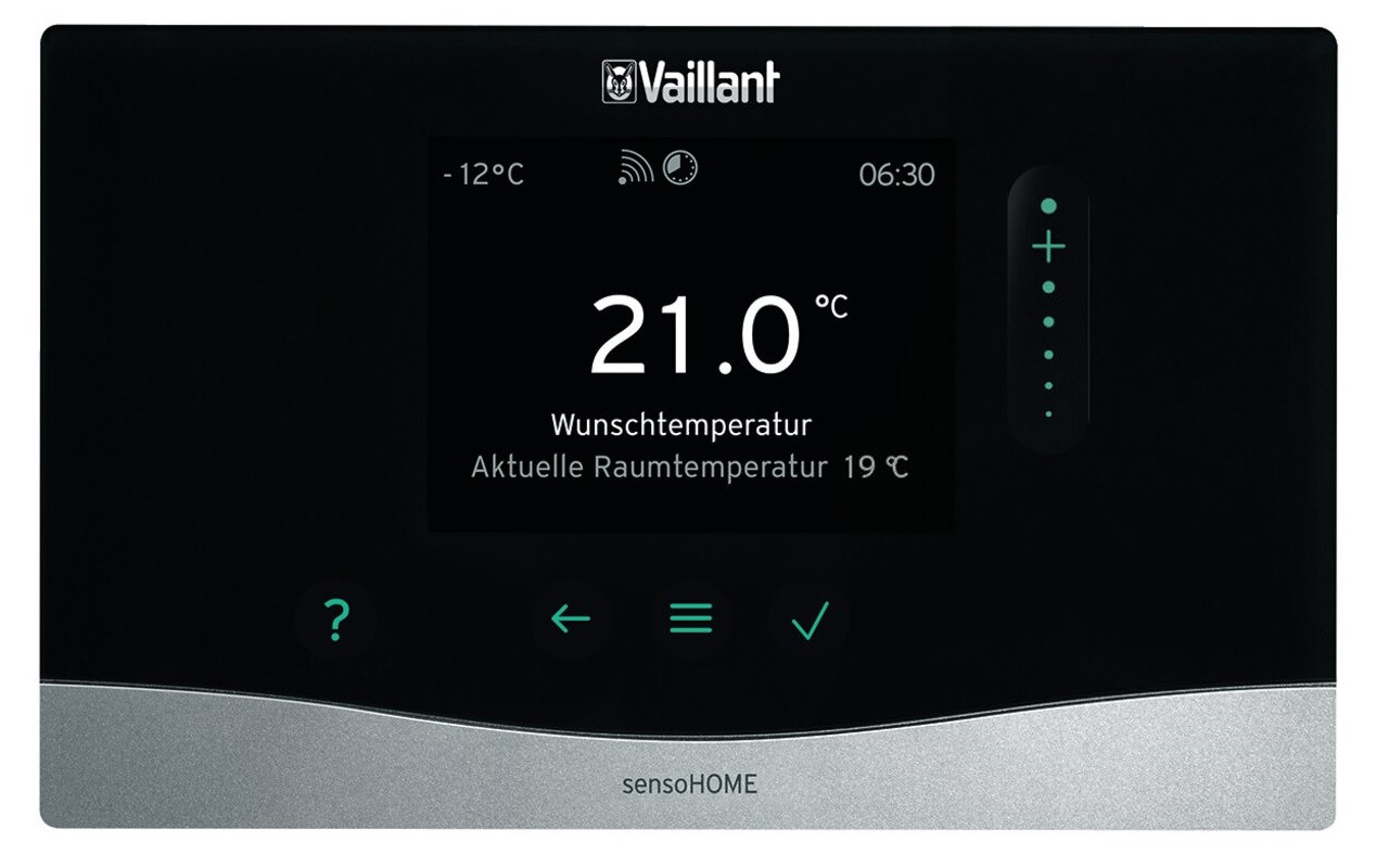 Програмований погодозалежний регулятор Vaillant sensoHOME VRT 380/2