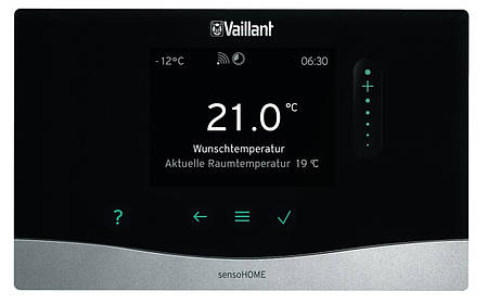 Програмований погодозалежний регулятор Vaillant sensoHOME VRT 380/2, фото 1