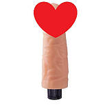 Вибратор Real Touch XXX 7.5" Vibrating Cock, фото 4