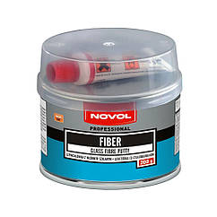 Шпаклівка автомобільна зі скловолокном Novol FIBER 0.2 кг
