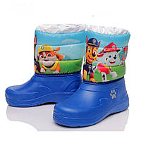 Чоботи піна зима дитячі "Собачий патруль"