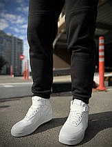 Зимовий патріотичний чорний спортивний костюм із Гербом/теплий костюм худі + штани з начосом із принтом Герб, фото 5