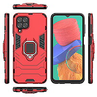 Броньований чохол для Samsung Galaxy M33 5G з кільцем Red