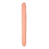 Двосторонній фаллоїмітатор Double Donges Flesh, 36 см, фото 5