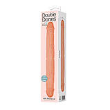 Двосторонній фаллоїмітатор Double Donges Flesh, 36 см, фото 9