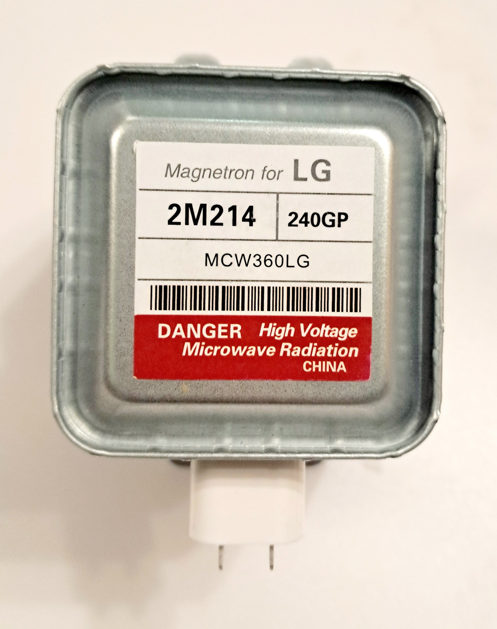 Магнетрон СВЧ LG 2M214 для мікрохвильової печі