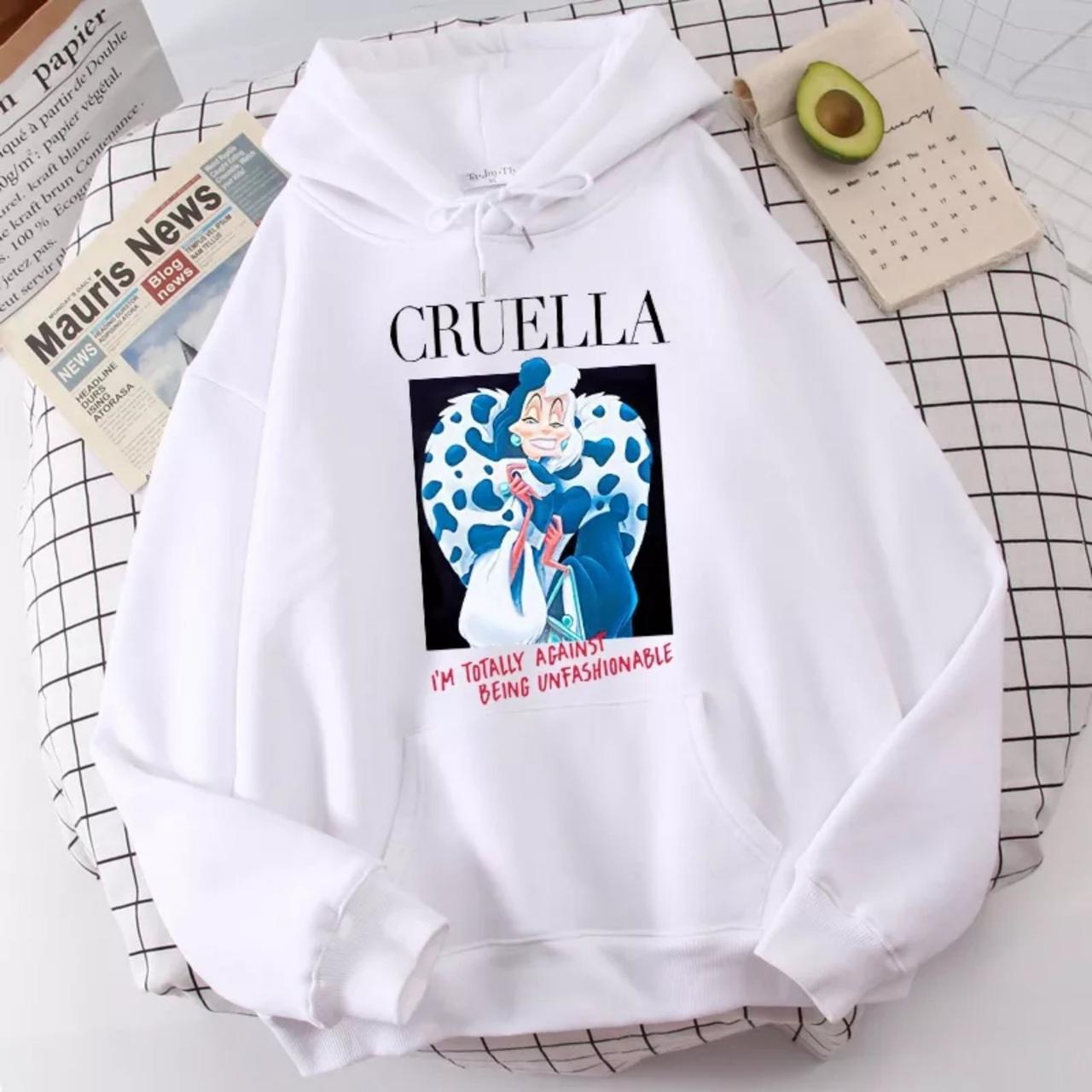 Худі з принтом Cruella