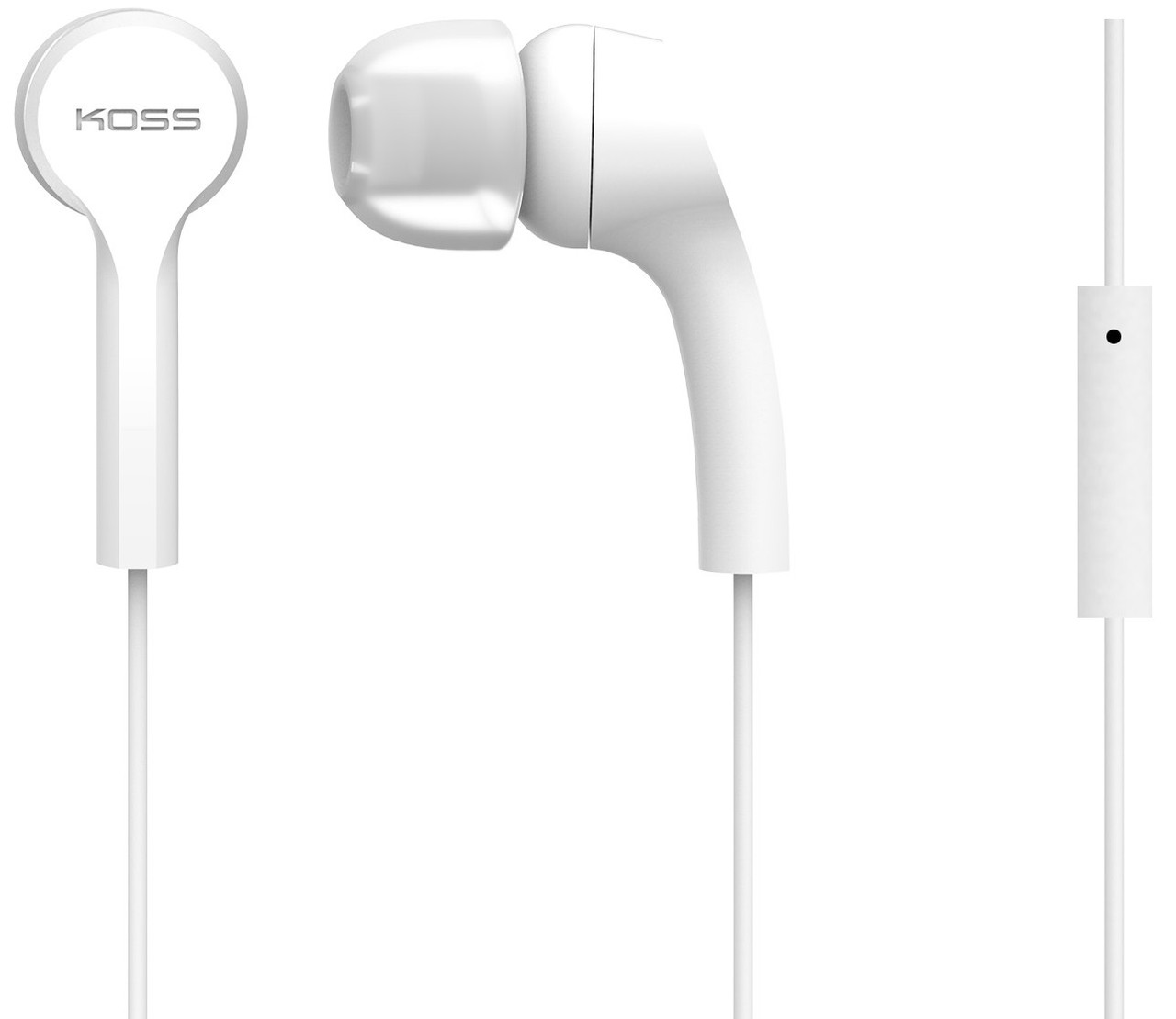 Навушники KEB9iW Mic White Арт.36133 Koss
