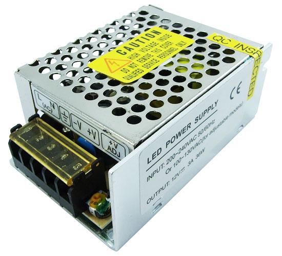 Джерело живлення 24V 36w ІР20 3A 85*58*38mm негерметичне JINBO 10731