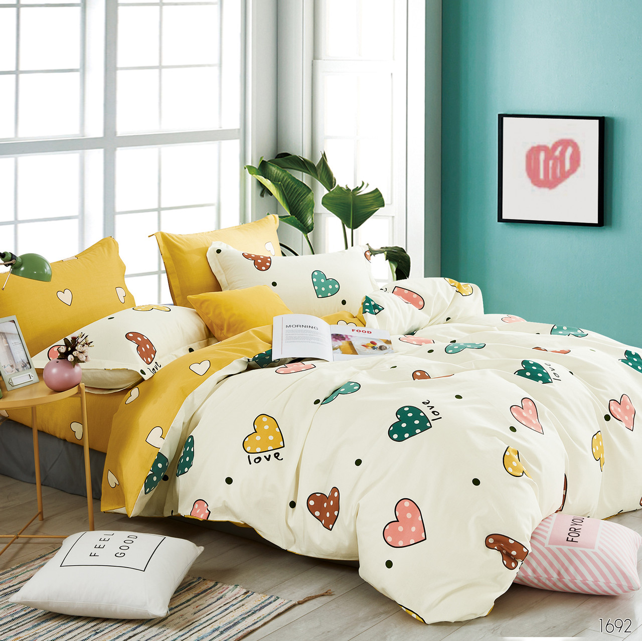 КПБ JY 1692 Love You Сатин Євро