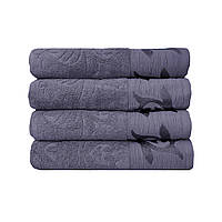 Полотенце тем.сирень HomeBrand 70x140 см