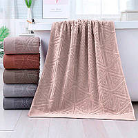 Рушник Трикутники св. беж HomeBrand 70 x 140 см