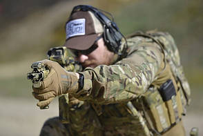 Тактичні захисні рукавиці Direct Action GL-HARD-PES-CBR розмір S, фото 3