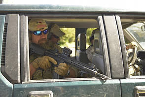 Тактичні захисні рукавиці Direct Action GL-HARD-PES-CBR розмір S, фото 4