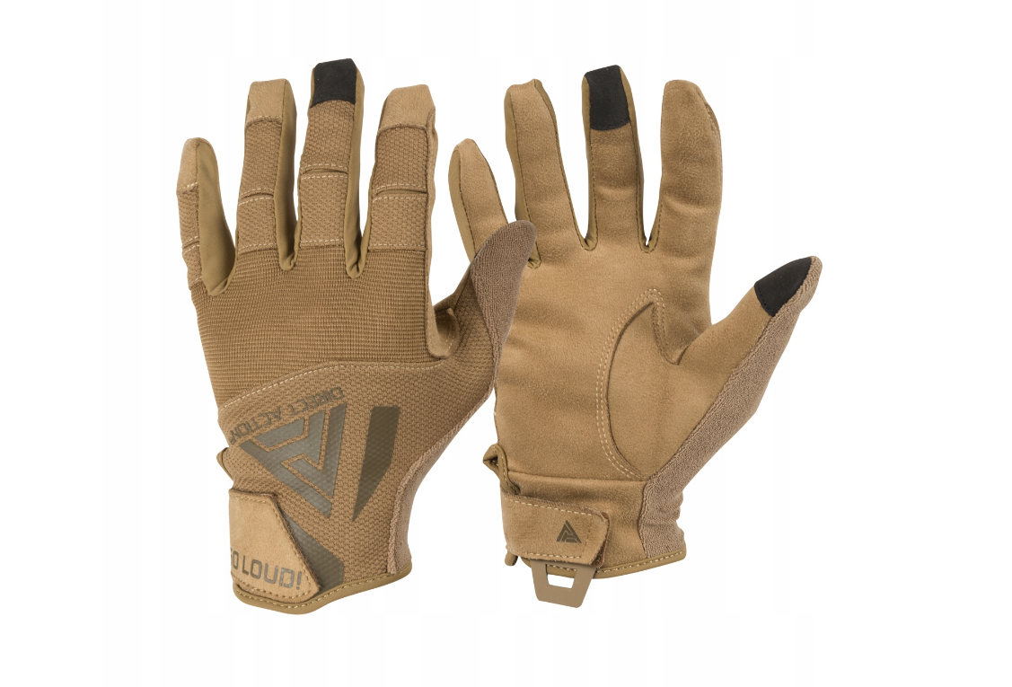 Тактичні захисні рукавиці  Direct Action GL-HARD-PES-CBR розмір S