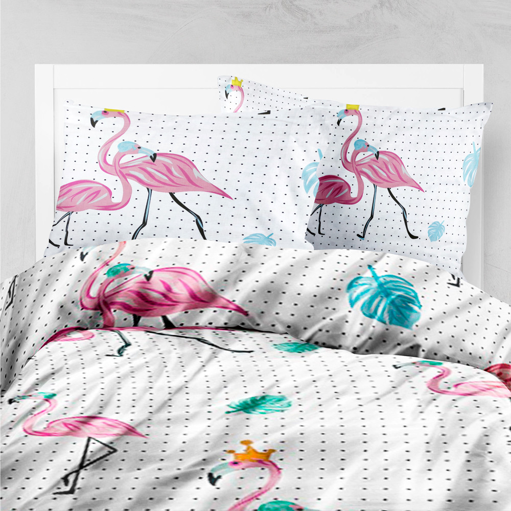 ККБ Ранфорс Фламінго 1 LoveYouHome Полуторні