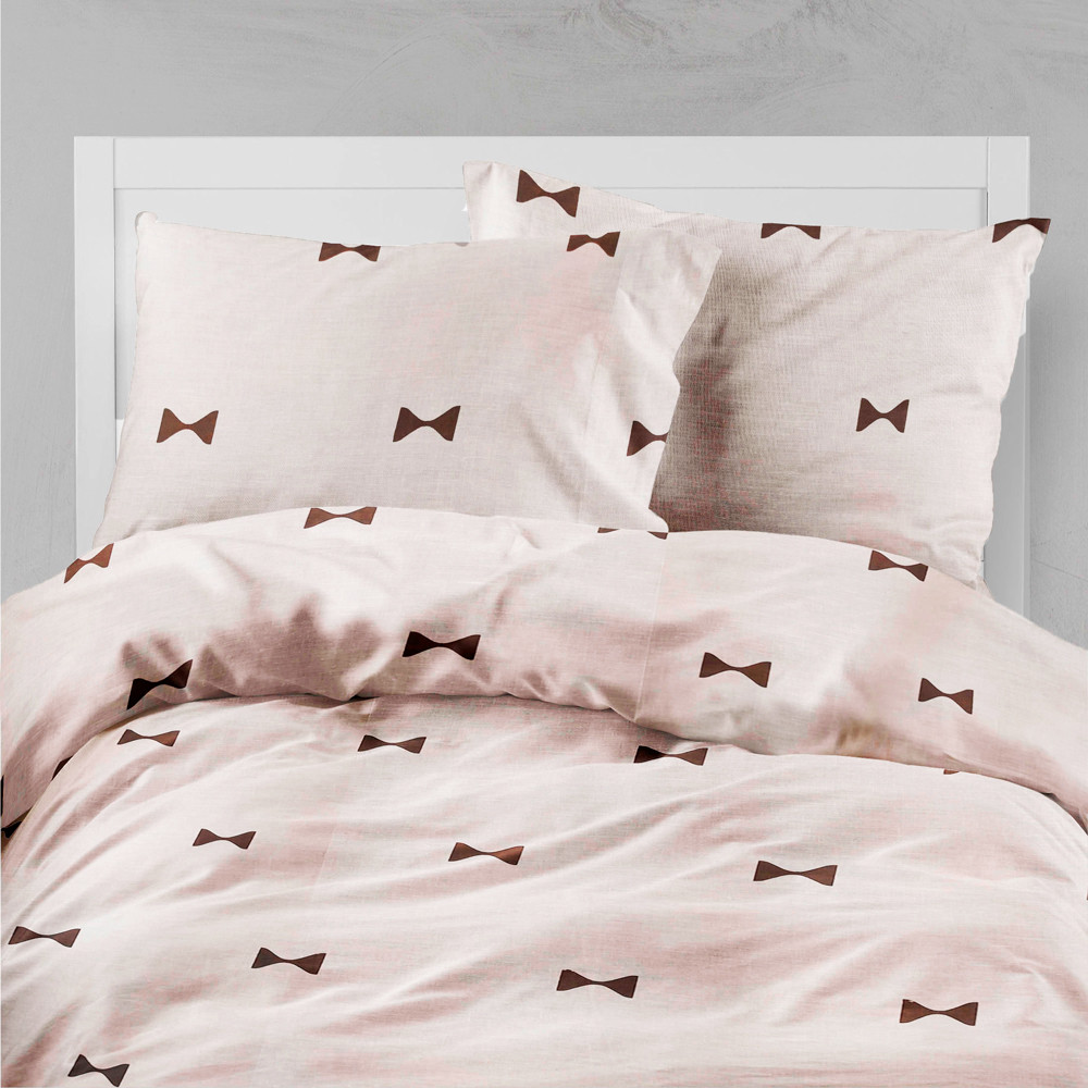 ККБ бязь gold Бантики LoveYouHome Полуторні