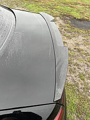 Спойлер VW Jetta 6 (12-18) тюнінг сабля стиль M4 (пластик, чорний глянець)