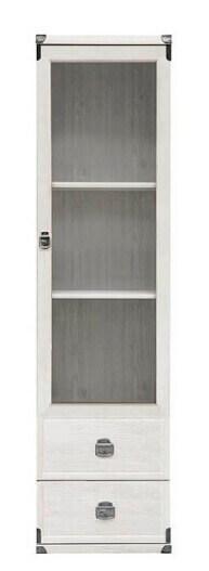 Вітрина Індіана JWIT 1D 2S/50 БРВ 1955x500x400мм