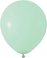 Латексна повітряна куля-гігант без малюнка Balonevi Аквамаринового кольору, 18" 45 см