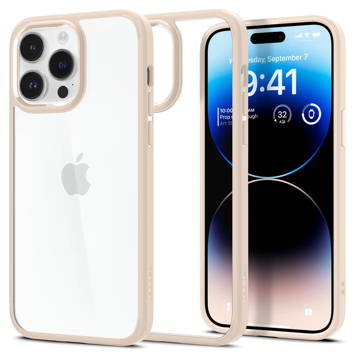 Чохол Spigen для iPhone 14 Pro Max - Ultra Hybrid, Sand Beige (ACS04819)