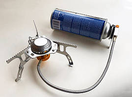Туристичний портативний газовий пальник Camp Stove + газовий балон