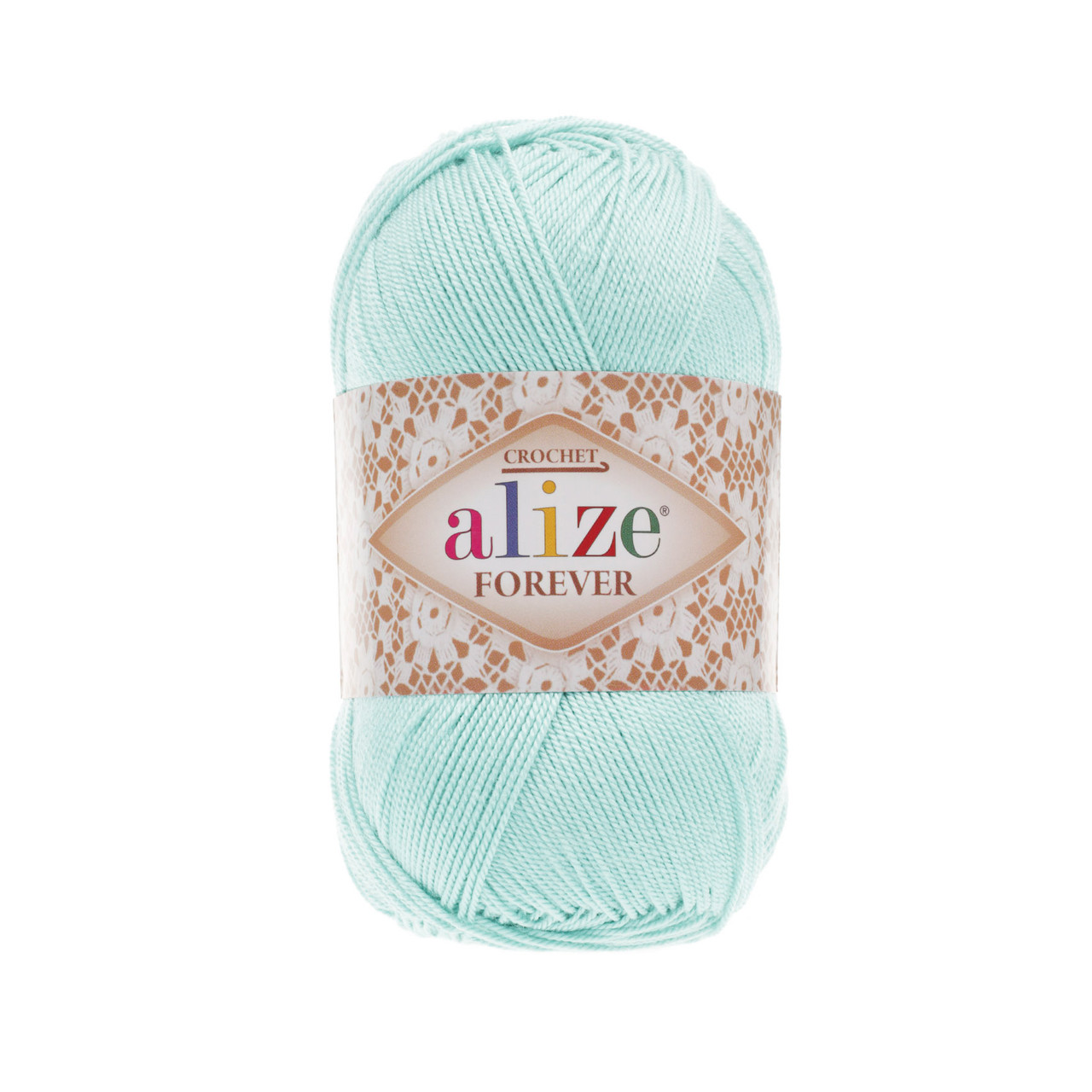 Alize FOREVER (Форевер) № 669 світло-бірюзовий (Пряжа мікрофібра, нитки для в'язання), фото 1