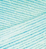 Alize FOREVER (Форевер) № 669 світло-бірюзовий (Пряжа мікрофібра, нитки для в'язання), фото 2