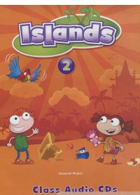 Англійська мова. Диски Islands 2 Class Audio Cds (4)