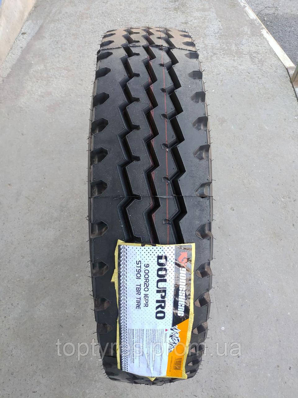 Вантажні шини 9.00R20-16PR(260R508) DOUPRO ST901 універсальна, фото 1