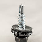 Саморіз 4,8х20 RAL 9005 для кріплення металевих листів внахлест GTO Gunnebo-Etanco (уп. 250 шт), фото 3