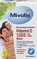 Mivolis Vitamin C 1000 + D3 + Selen Витаминный комплекс витамин С 1000 + D3 + селен 30 шт.