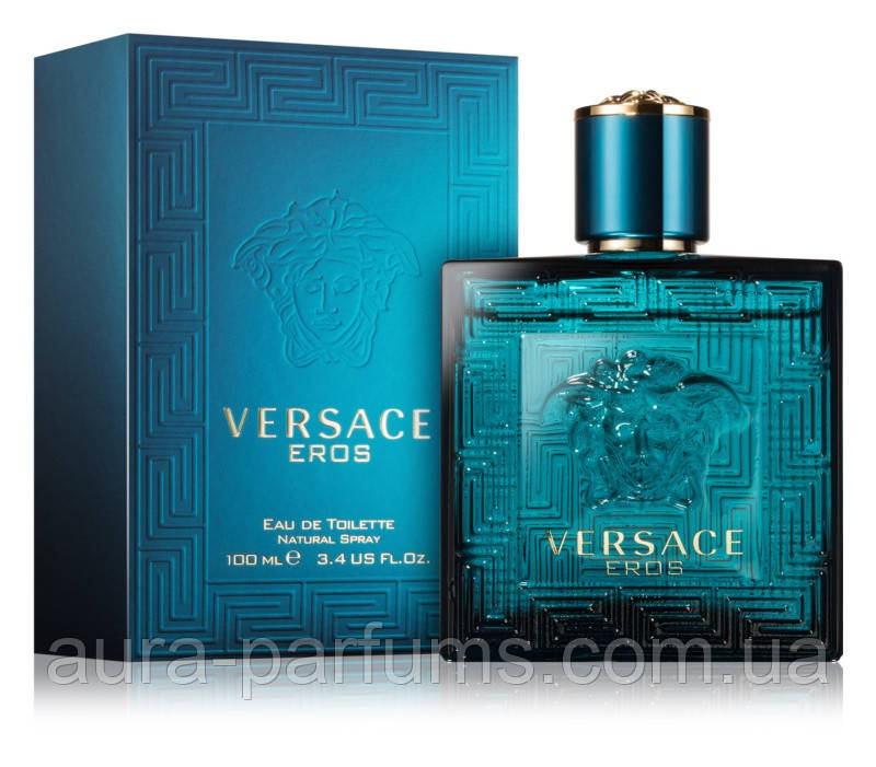 Чоловічі парфуми Versace Eros Man Туалетна вода 100 ml/мл оригінал