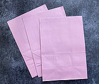Пакет 280/190/115мм рожево-персиковий без ручок, щільність 70г/м2