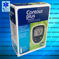 Глюкометр Contour Plus / Контур Плюс (50 тест-полосок в комплекте)