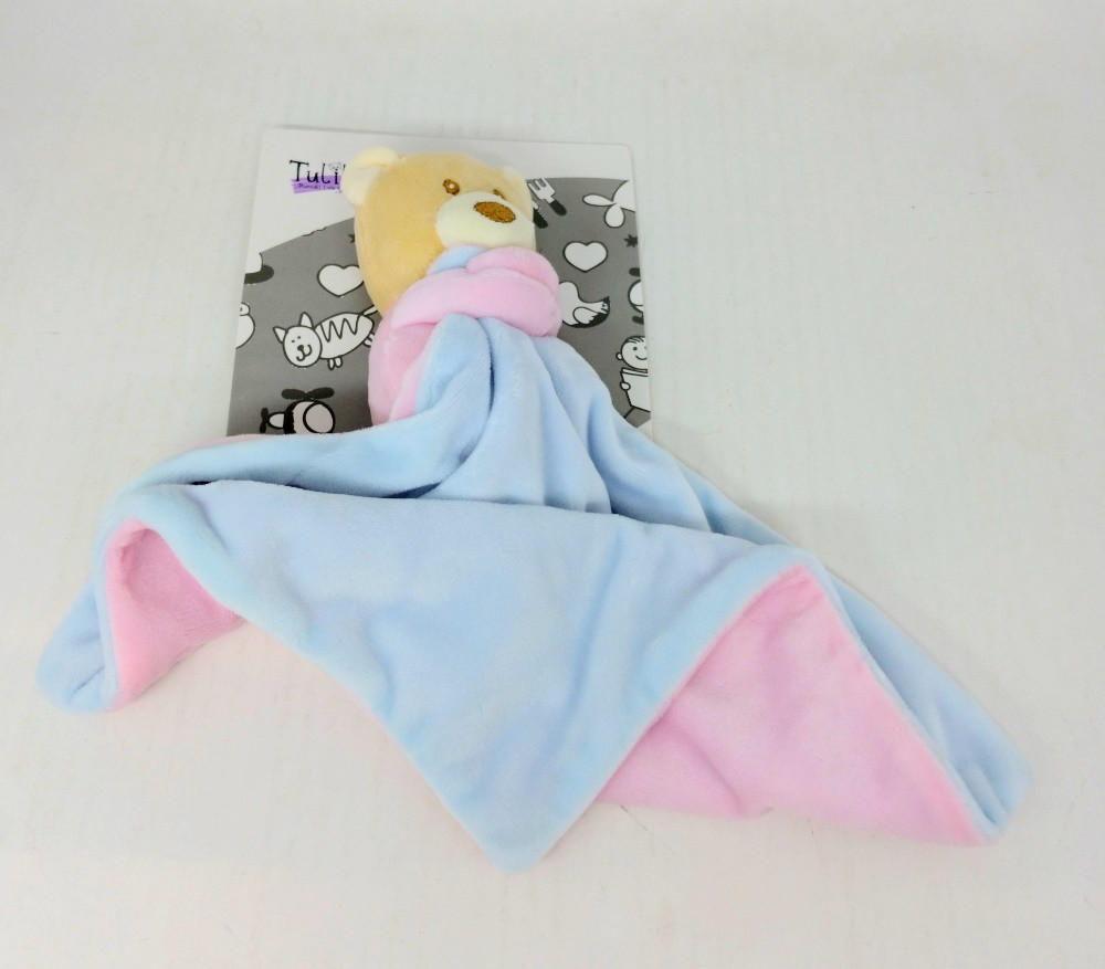 Іграшка-обіймашка "Ведмедик", на планш. 16*13см, ТМ Tulilo, Польща, фото 1