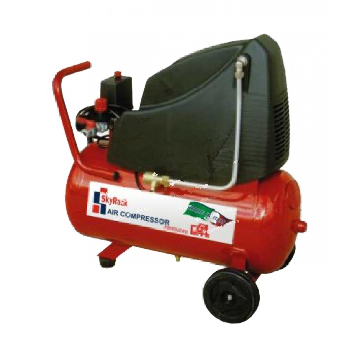 Компресор поршневий із прямим приводом (220В, ресивер 24 л) - GG-320, фото 1