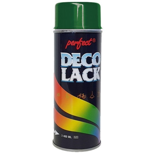 Акрилова аерозольна фарба Deco Lack Perfect RAL 6005 Темно-зелена 400 мл