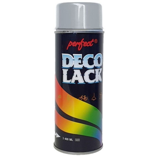 Акрилова аерозольна фарба Deco Lack Perfect RAL 7001 Сіра 400 мл, фото 1